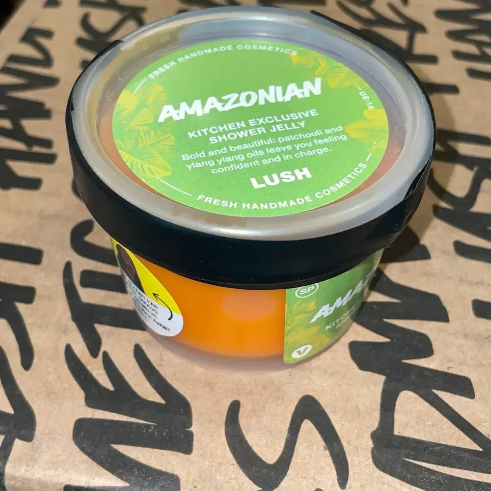 LUSH Amazonian Shower Jelly 3.5oz NEW Kitchen Exclusive April 2026 Tropical Rare